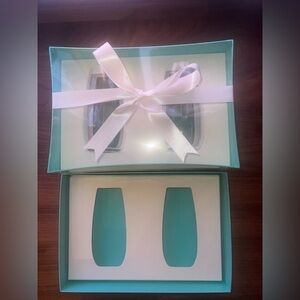 NWT Tiffany & Co. Crystal Tumbler Set